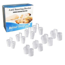 8pcs/set Silicone Nose Vents Clip Anti Snore Clips Sleep Apnea Nasal Dilators Device Sleep Aid MEP