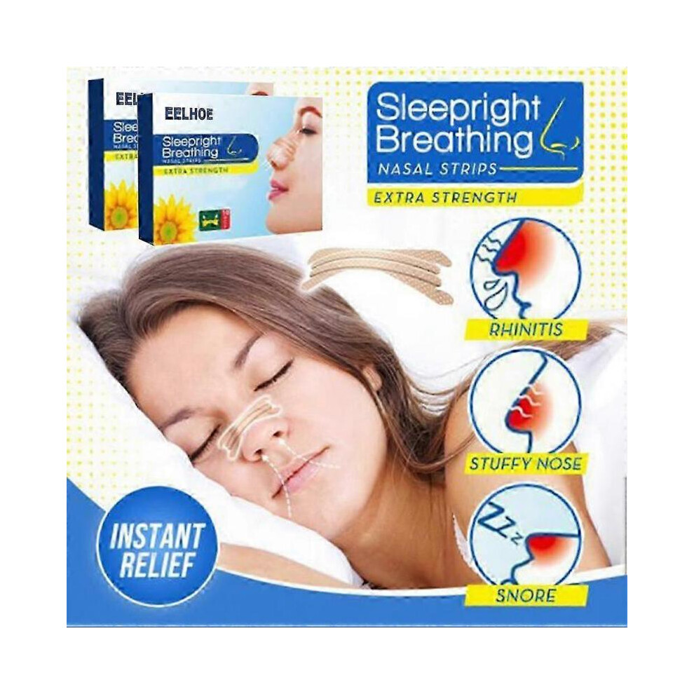 Ventilation Nose Patch Anti Snoring Nasal Patch Sleeping Nasal Strips Health Care Patch