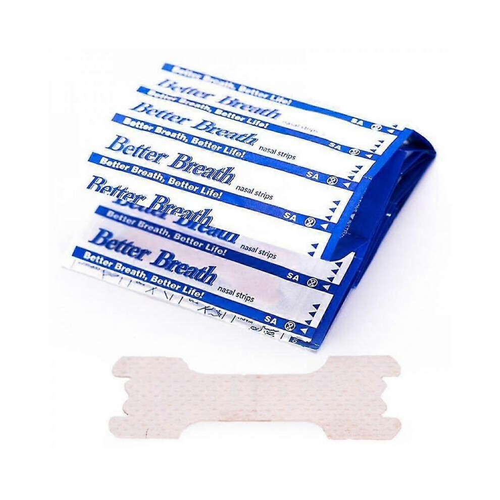 (200pcs) Nasal Strips Anti Snoring Improve Breath Stickers Nose Ventilation Pads Stop Snoring ZNY