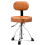 Adjustable Height Hydraulic Drum Throne Saddle Seat Stool w/ Backrest 2