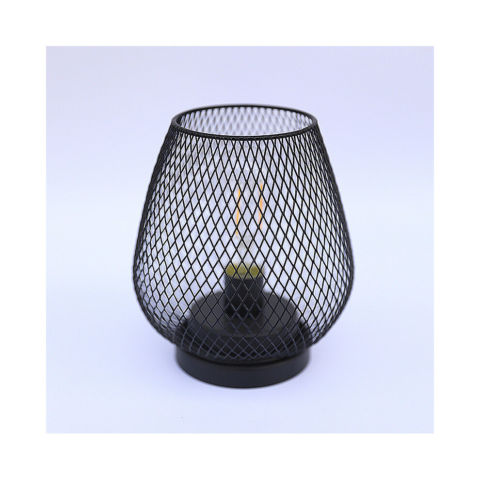 (Black)Lampe de Bureau LED Noël Salon Étude Aménagement Simple Chaud Chambre Étudiants