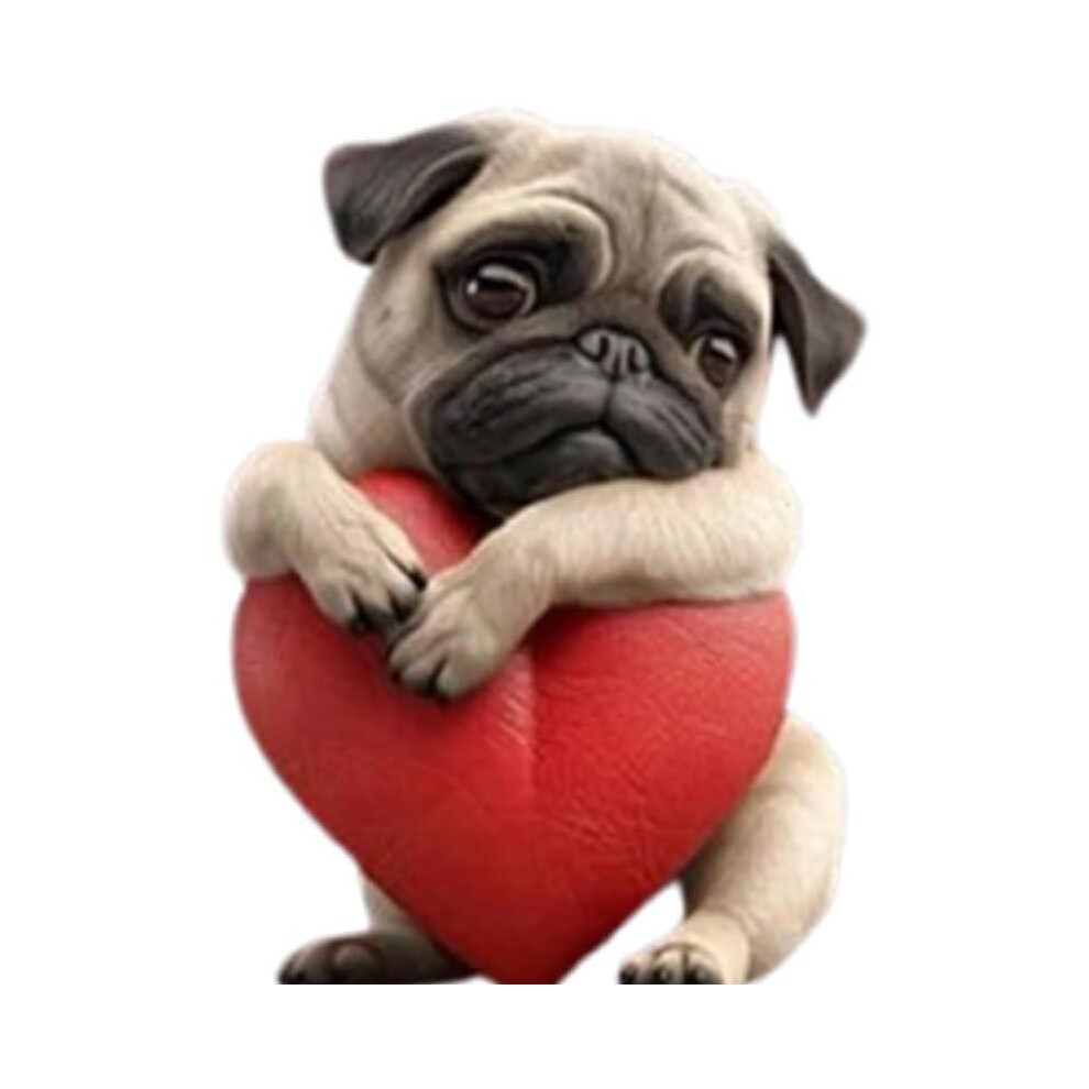 (D) Cute Dog Air Freshener Diffuser Outlet Vent Perfume Clips Air Outlet Aroma Diffuser Ventilation Clip 2D Car Interior Decoration 6454450352228