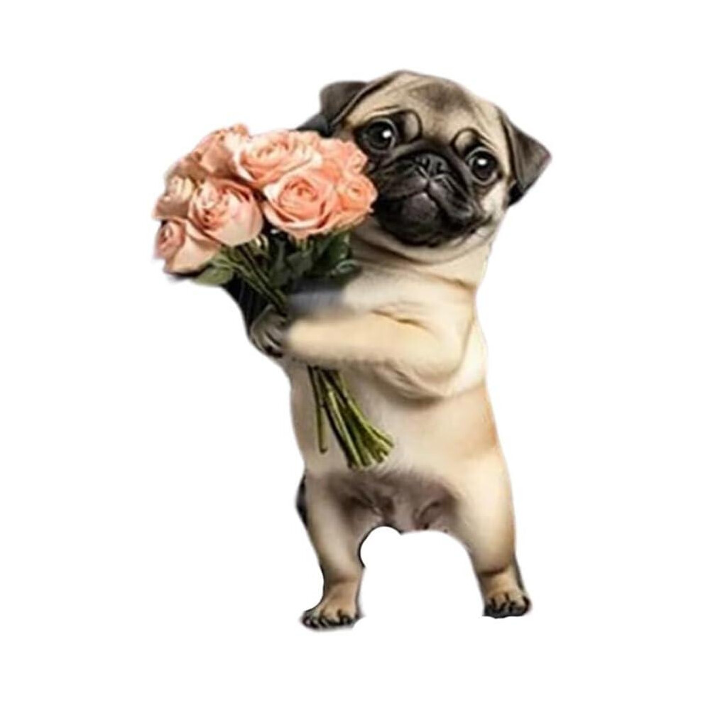 (E) Cute Dog Air Freshener Diffuser Outlet Vent Perfume Clips Air Outlet Aroma Diffuser Ventilation Clip 2D Car Interior Decoration 6454450352235