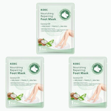 (3PCs) Hydrating Avocado Milk Foot Peel Mask Deep Moisturizing Feet Mask for Daily Use