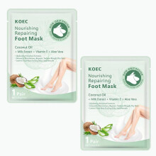 (2PCs) Hydrating Avocado Milk Foot Peel Mask Deep Moisturizing Feet Mask for Daily Use