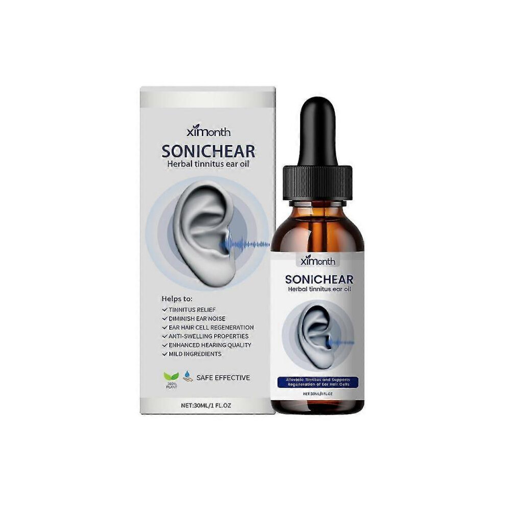 Tinnitus Ear Drops Itching Earache Hearing Tinnitus Symptoms Otitis Care Ear Relieving Oil 30ml