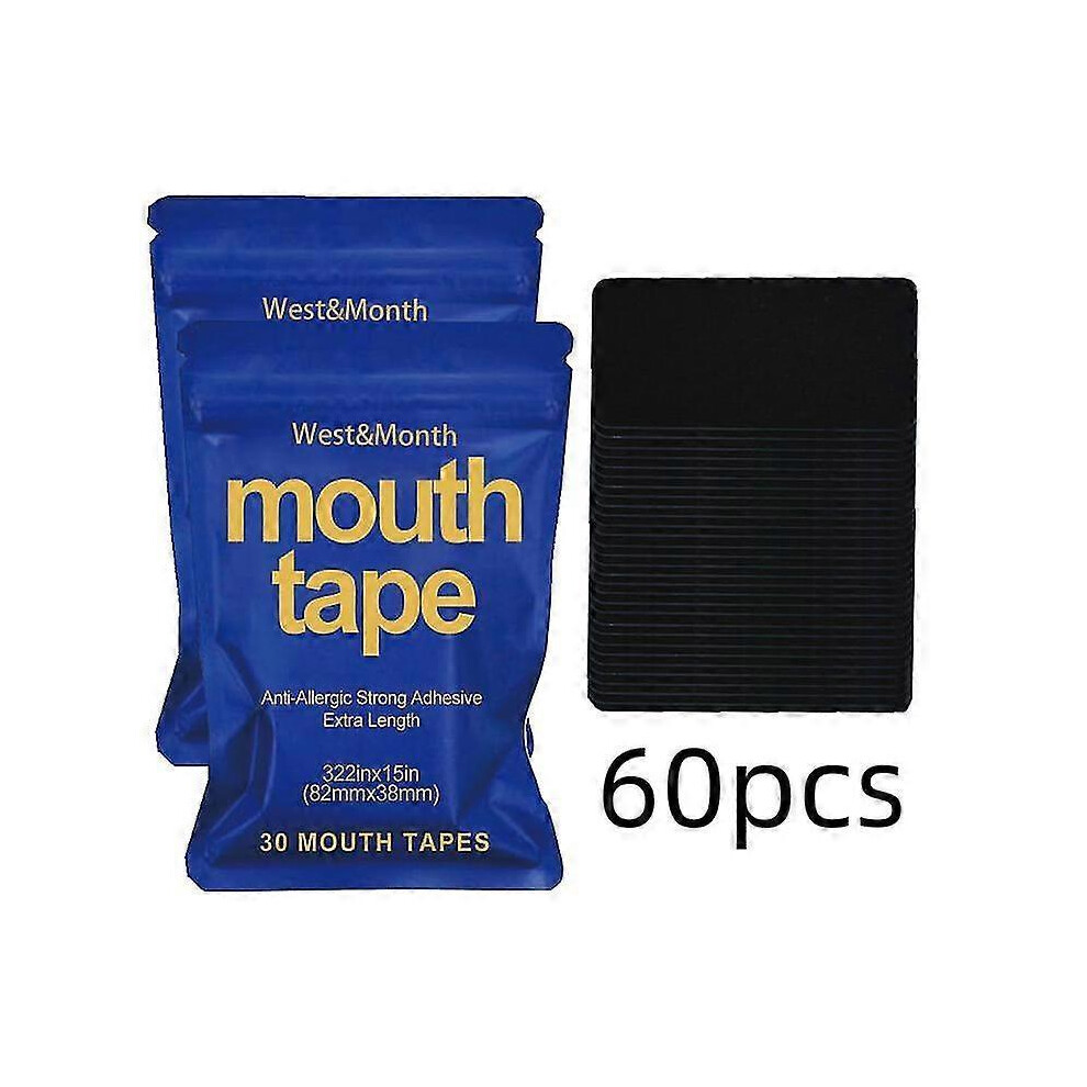 60pcs Anti Mouth Tape Nighttime Sleeping Mouth Breathing Improvement Dry Mouth Breathing Care