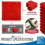 50x Microfibre Cleaning Cloths 40x40 cm Drying Window Car Kitchen Red 2
