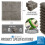 50x Microfibre Cleaning Cloths 40x40 cm Drying Window Car Kitchen Grey 2