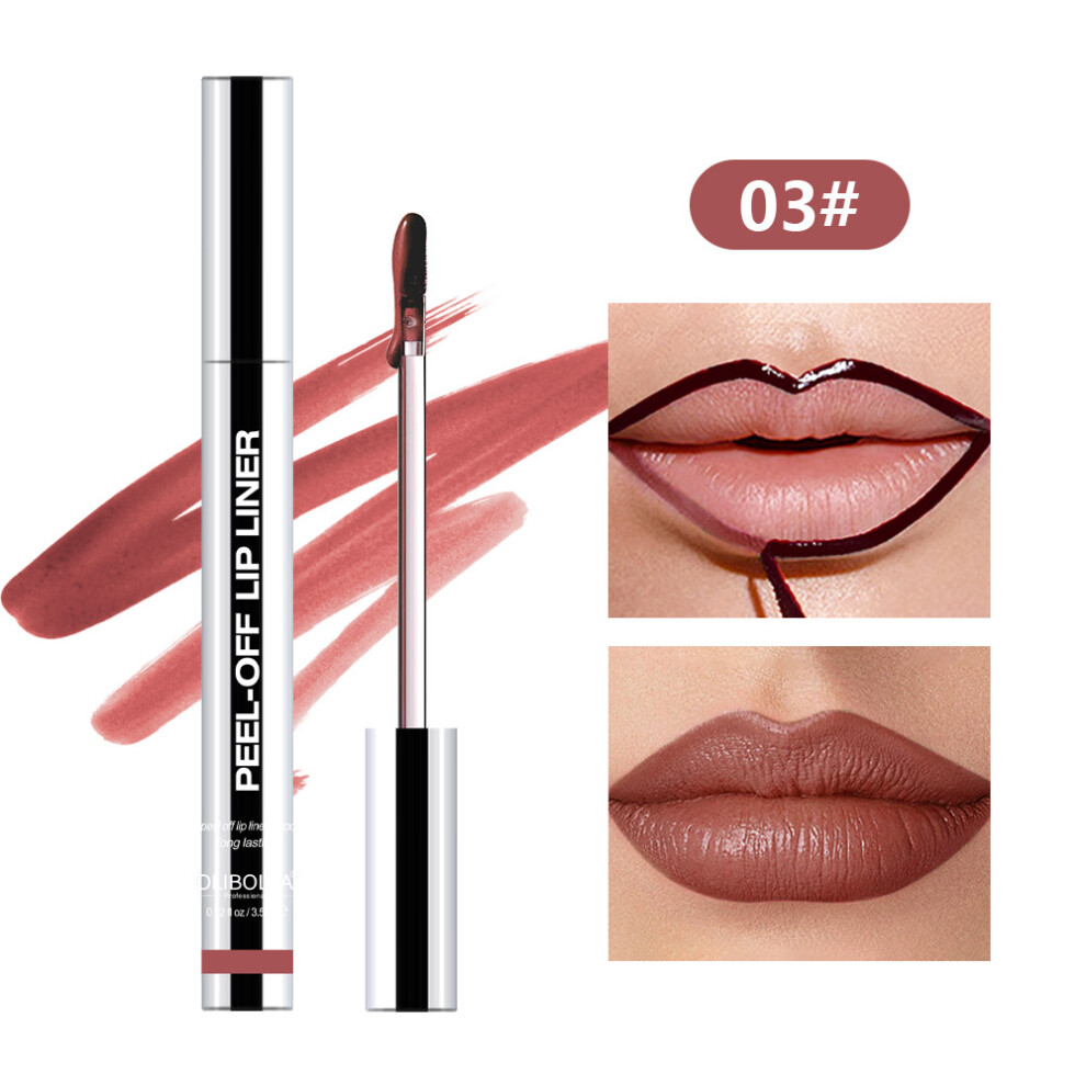 (03#) OLOBOLLA Lip Liner Stay-N - Peel Off Lip Liner Tattoo Peel Off Lip Stain