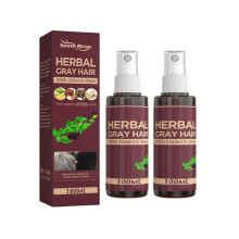 (2pcs) 1-3X Herbal Gray Hair Care Spray, Polygonum Multiflorum And Herb Extract, Strengthens Hair, Moisturizes Hair