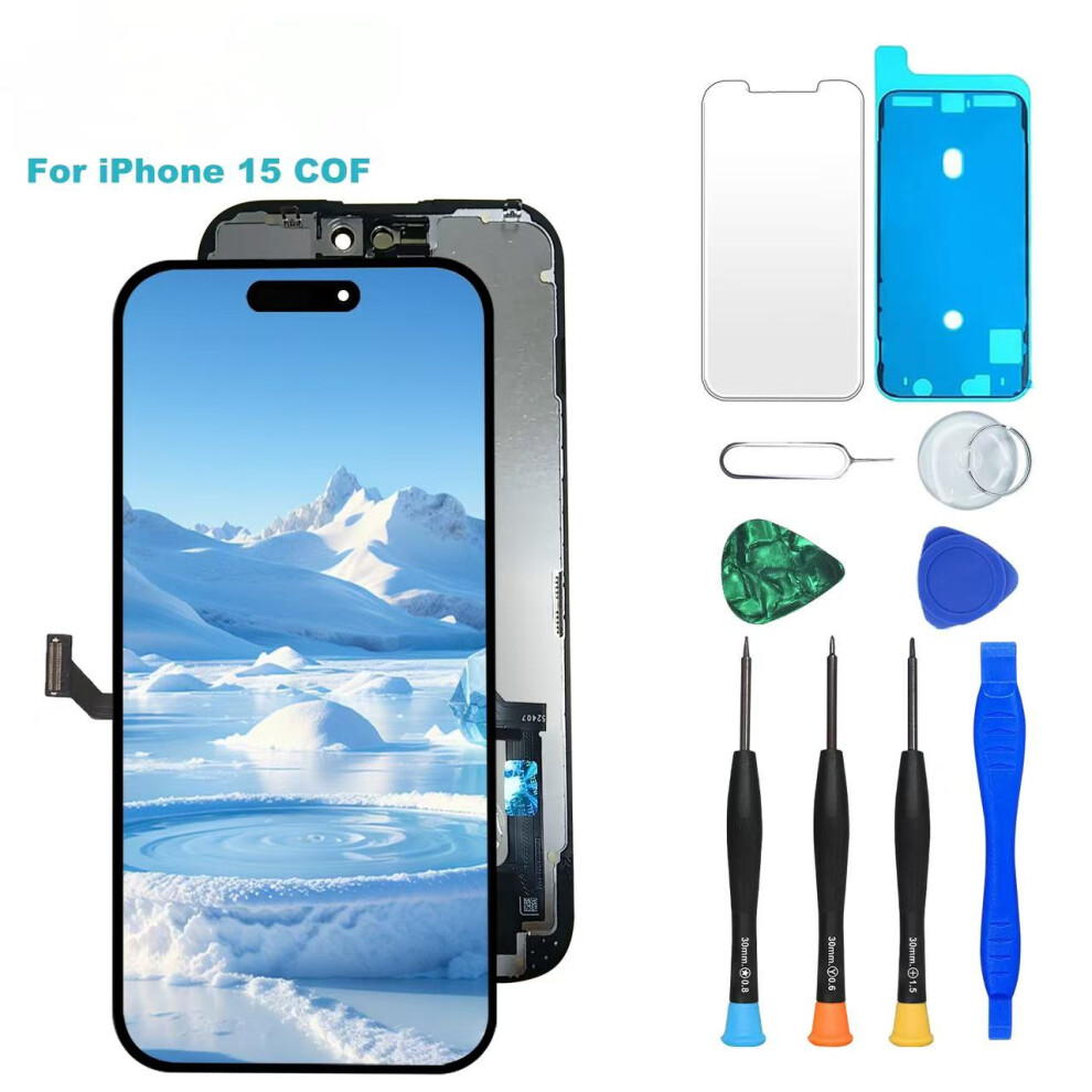 Screen Replacement For iPhone 15 LCD COF Display Digitizer Kits