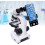 Binocular Microscopes, 200X-5,000X Compound Biological Microscopes With 6x Multiplier, Slides Set & Phone Adapter for Students 4