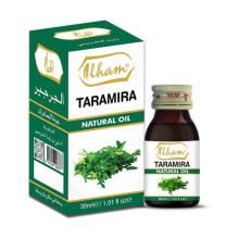 ILHAM Taramira Oil 30mL Pack of 2 - 100% Pure Cold-Pressed Ayurvedic Hair Oil for Hair Fall, Scalp Detox & Dandruff