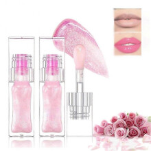 (2pcs - 13g) Color Changing Lip Oil, Magic Color Changing Lip Glow Transparent Plumping Lip Oil, Hydrating Lip Glow Oil Tinted for Lip Care and Dry Lips
