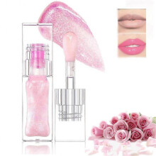 (1pcs - 6.5g) Color Changing Lip Oil, Magic Color Changing Lip Glow Transparent Plumping Lip Oil, Hydrating Lip Glow Oil Tinted for Lip Care and Dry Lips
