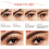 (Dark brown) Magic Eyebrow Pencil, 3D Micro Waterproof Eyebrow Pencil, Microblading Eyebrow Pencil with 4 Fork Tips, Creates Natural Eyebrows 5
