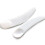 Onwon 100 PCS Mini Curved Cosmetic Scoop Makeup Mask Plastic Spoon (White) 1