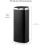 Swan Swan Townhouse Square Sensor Bin with Hands-Free Opening Motion Sensor 2