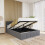 Vida Designs (Double, Dark Grey) Vanita Modern Ottoman Storage Fabric Bed UKFR 3