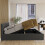 Vida Designs (King, Dark Grey) Vanita Modern Ottoman Storage Fabric Bed UKFR 5
