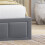 Vida Designs (King, Dark Grey) Vanita Modern Ottoman Storage Fabric Bed UKFR 7