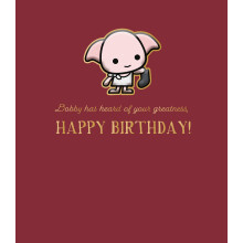 Harry Potter Dobby Birthday Card