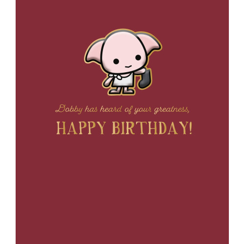 Harry Potter Harry Potter Dobby Birthday Card