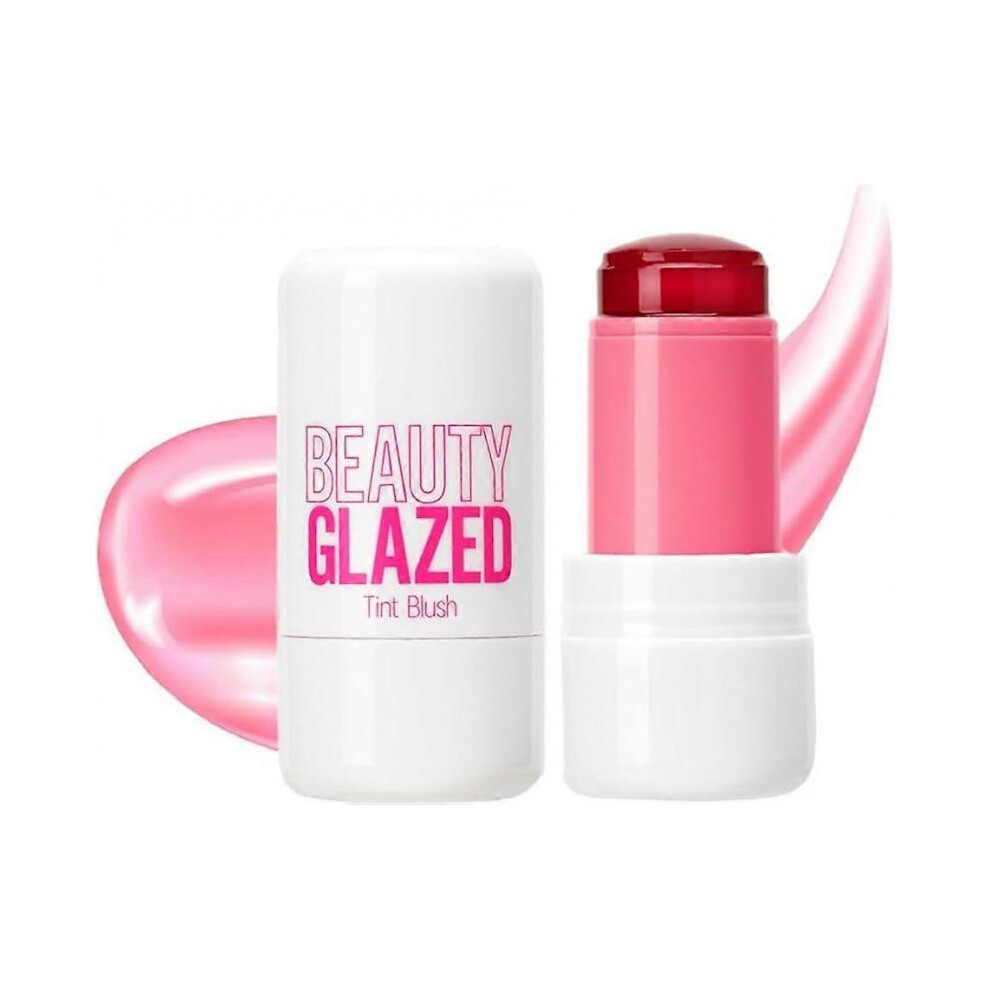 (102) Jelly Lip Tint, Lip Stain Long Lasting, Vegan and Cruelty Free Sheer Lip & Cheek Stain Waterproof, Non-sticky, Moisturizing Lip Makeup