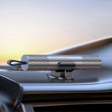 (silver) Car Safety Hammer Emergency Escape Tool, Emergency Seat Belt Cutter and Window Breaker Hammer Tool, Car Accessories