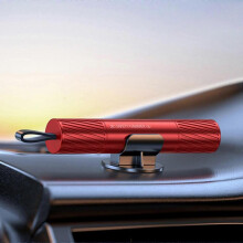 (red) Car Safety Hammer Emergency Escape Tool, Emergency Seat Belt Cutter and Window Breaker Hammer Tool, Car Accessories