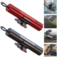 (red and black) Car Safety Hammer Emergency Escape Tool, Emergency Seat Belt Cutter and Window Breaker Hammer Tool, Car Accessories