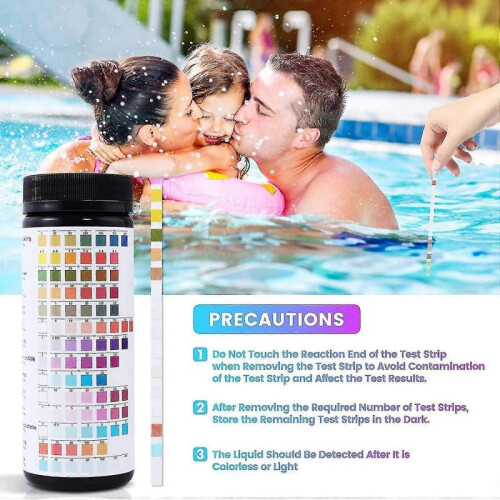 14 In 1 Water Quality Test, Pool Spa Test Strips Ph Quick Detection, Water Quality Analysis, Water Test Strips, Test Strips Kit 2
