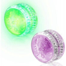 2 Pieces Led Yoyo Toys Led Light Yoyo Responsive Ball Bearing Yoyo for Teens