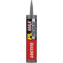 Loctite PL Premium Max Construction Adhesive Versatile Construction Glue for Wood Concrete Stone & More - 9 fl oz Cartridge Pack of 1
