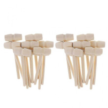 20pcs Mini Wooden Children Baby Hammer Crab Mallets Seafood Shellfish Hammers Dessert Making Mallet