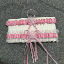 Lace Garter Set Wedding Garter Belt Flower Floral Design Garter for Bride
