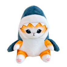 (Shark,20cm/7.87in)51129 Zoll Hai Verkleiden Katze Plüschtiere Anhänger weiches Stofftier Geschenke Puppe