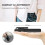 Bluetooth Selfie Stick Tripod with Remote Control, Rotation Selfie Stick With 5