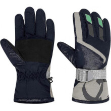 Kids Ski Gloves Waterproof Snowboard Mittens Thermal Winter Warm Fleece Lined Gift