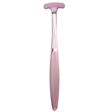 Tongue Scraper Cleaner Gentle Tongue Brush for Oral Care (pink)