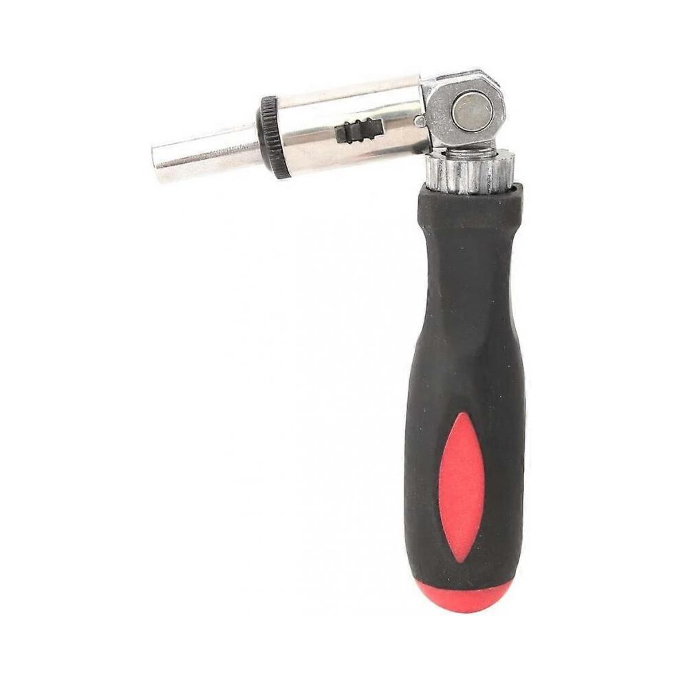 Screwdriver - 180 Angle Multi-Function Steel Ratcheting Screwdriver Repair, Installation, Maintenance Electrical 5004229885955