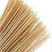 100 Pieces Wooden Skewers, 30cm Bamboo Skewers Sticks, Skewer for Fruit, Cocktail, BBQ and Vegetables