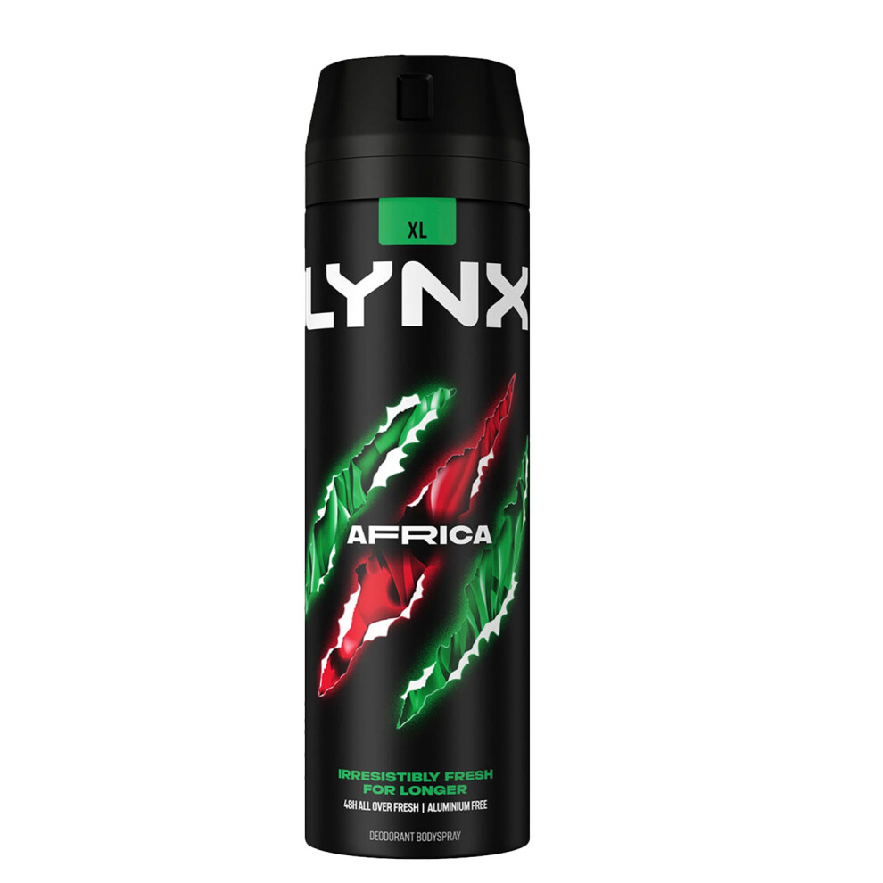Lynx Africa XL Deodorant Body Spray - 200ml