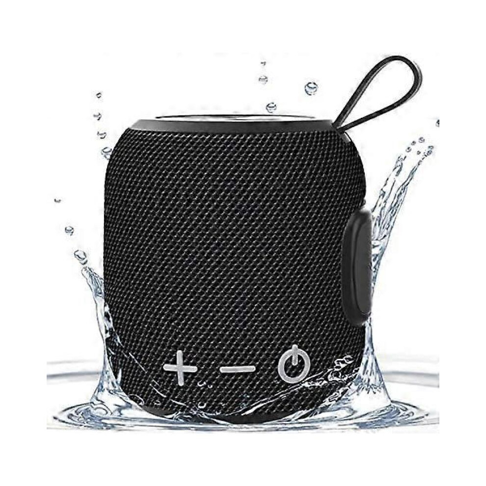 Portable Bluetooth Speaker, Wireless Mini Dual Pairing Bluetooth 5.0 Speaker, Hd 360 Surround Sound And Rich Stereo Bass Ipx7, Waterproof (Black) Black 5004229886754