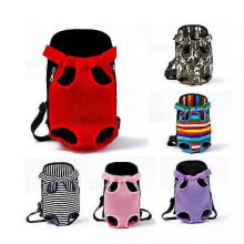 Pet Chest Bag Dog Backpack Go Out Convenient Four-legged Bag Pet Supplies(Purple,M)
