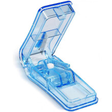 Pill Cutter, Pill Splitter with Blade for Small Pills Large Pills Cut in Half Quarter for Tablet Vitamin Medicine