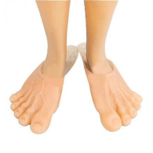 Cosplay Hulk Green Giant Feet Bigfoot Slippers,halloween Props,white