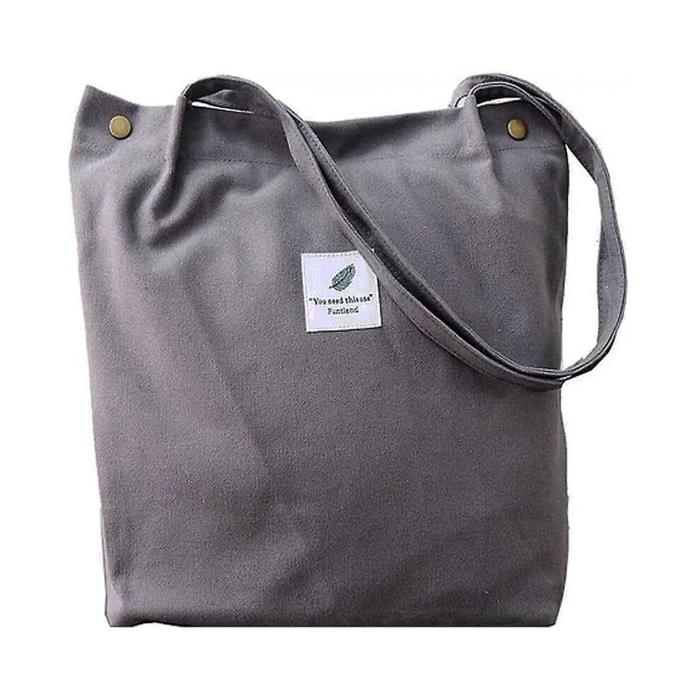 Women's Handbag Large Canvas Bag Women's Shoulder Bag Handle Bag Women for Girls School Uni-upgraded-40 * 35 * 11gray