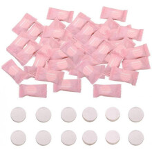 Compressed Towel,Portable Coin Tissue Disposable Mini Compressed Cotton Towel Biodegradable Absorbent Cotton Wipes100 Pieces